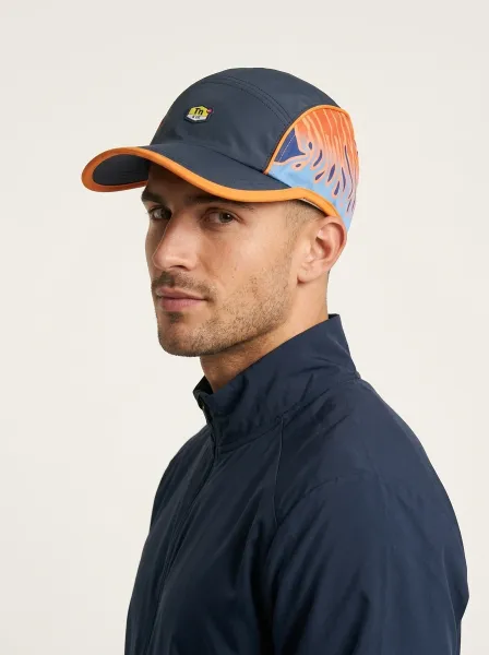 Casquette ATRAB, Gris & Orange