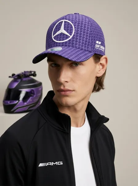 Casquette AMSAY, Mauve