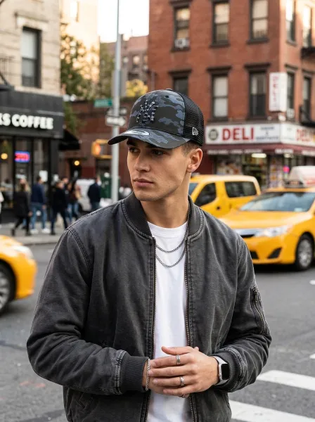 Casquette RAGHMA, Bleu