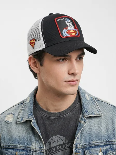 Casquette TAFAN, SUPERMAN NOIR