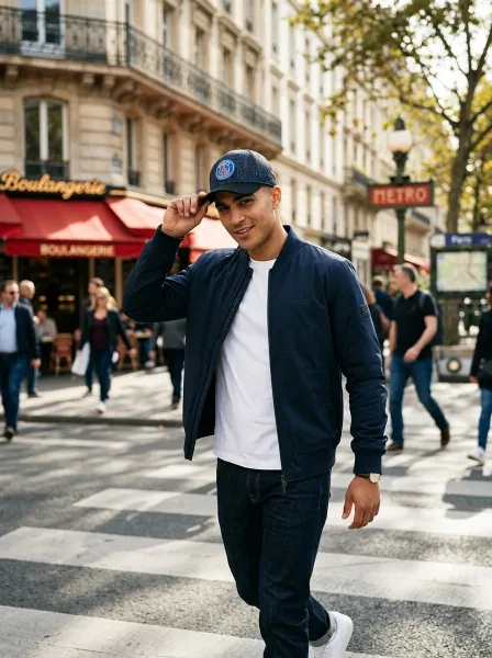 Casquette LAHOMA, Bleu