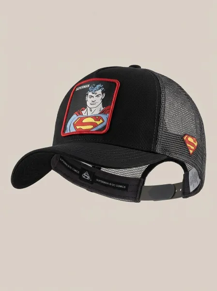 Casquette TAFAN, SUPERMAN NOIR