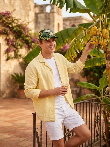 Casquette homme SANAS, Noir