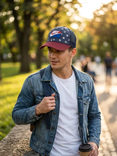 Casquette GHAFOUR, Bleu