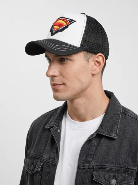 Casquette Superman, Blanc