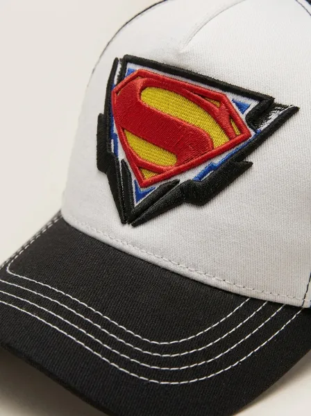 Casquette Superman, Blanc