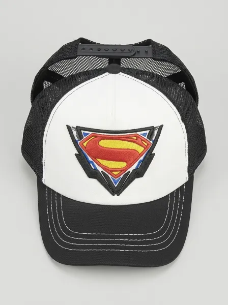 Casquette Superman, Blanc