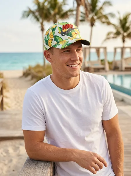 Casquette homme SANAS, Rouge