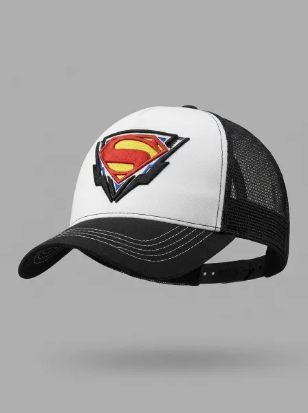 Casquette Superman, Blanc