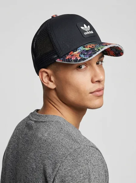 Casquette TRADI, Noir & Multicolor