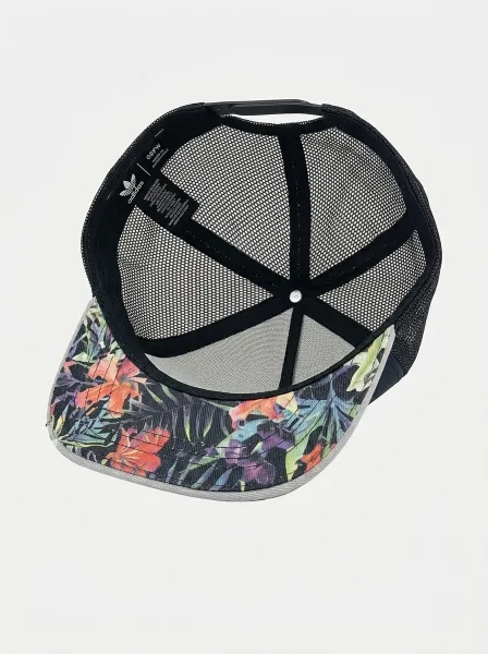 Casquette TRADI, Noir & Multicolor