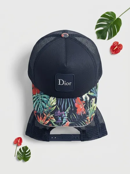 Casquette PLAYTIME, Noir & Multicolor