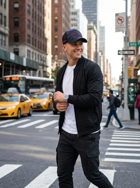 Casquette TARIK, Bleu