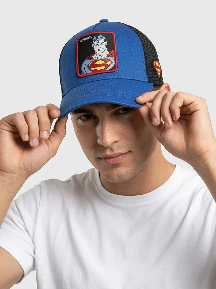 Casquette TAFAN, SUPERMAN BLEU
