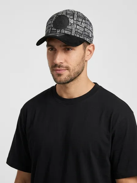 Casquette AHLA, Noir & Noir