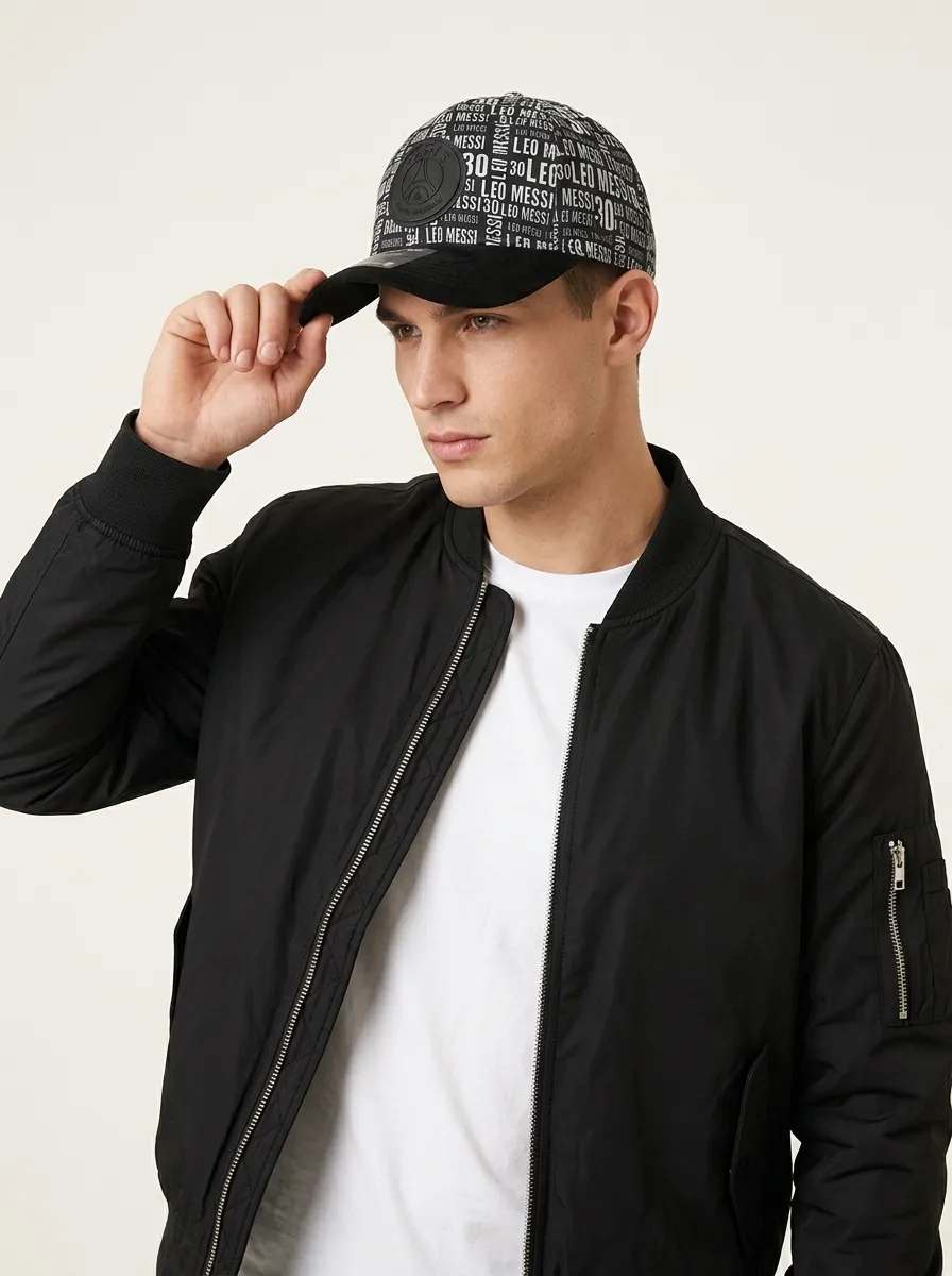 Casquette AHLA, Noir & Noir