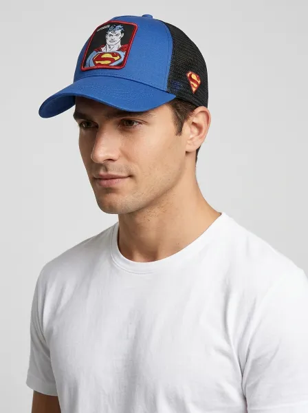 Casquette TAFAN, SUPERMAN BLEU