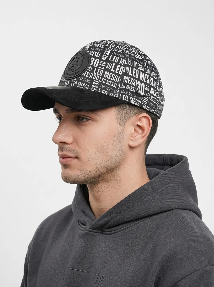 Casquette AHLA, Noir & Noir