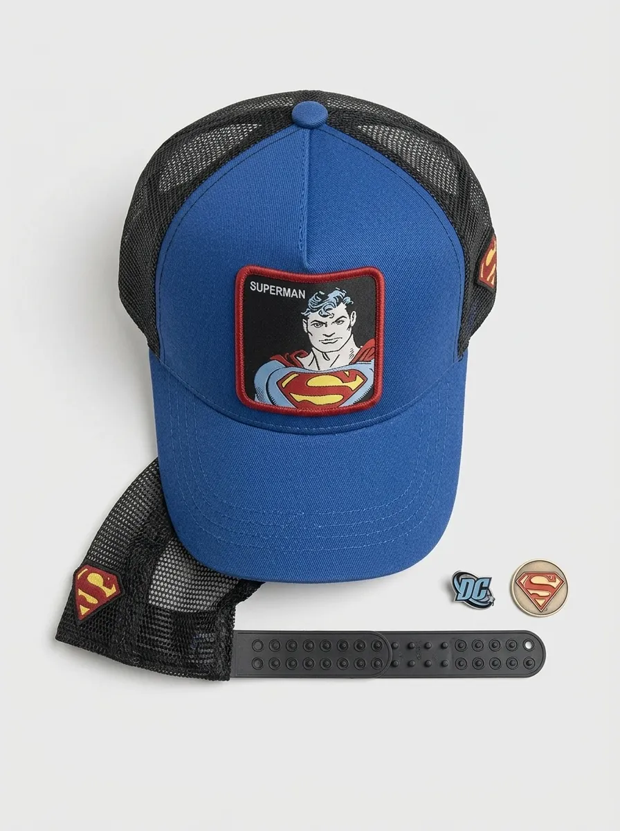 Casquette TAFAN, SUPERMAN BLEU