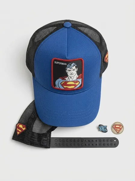 Casquette TAFAN, SUPERMAN BLEU