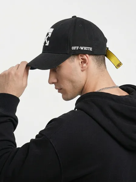 Casquette LOULO, Noir & Blanc