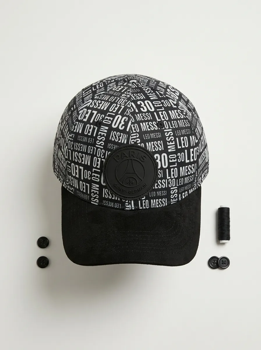 Casquette AHLA, Noir & Noir
