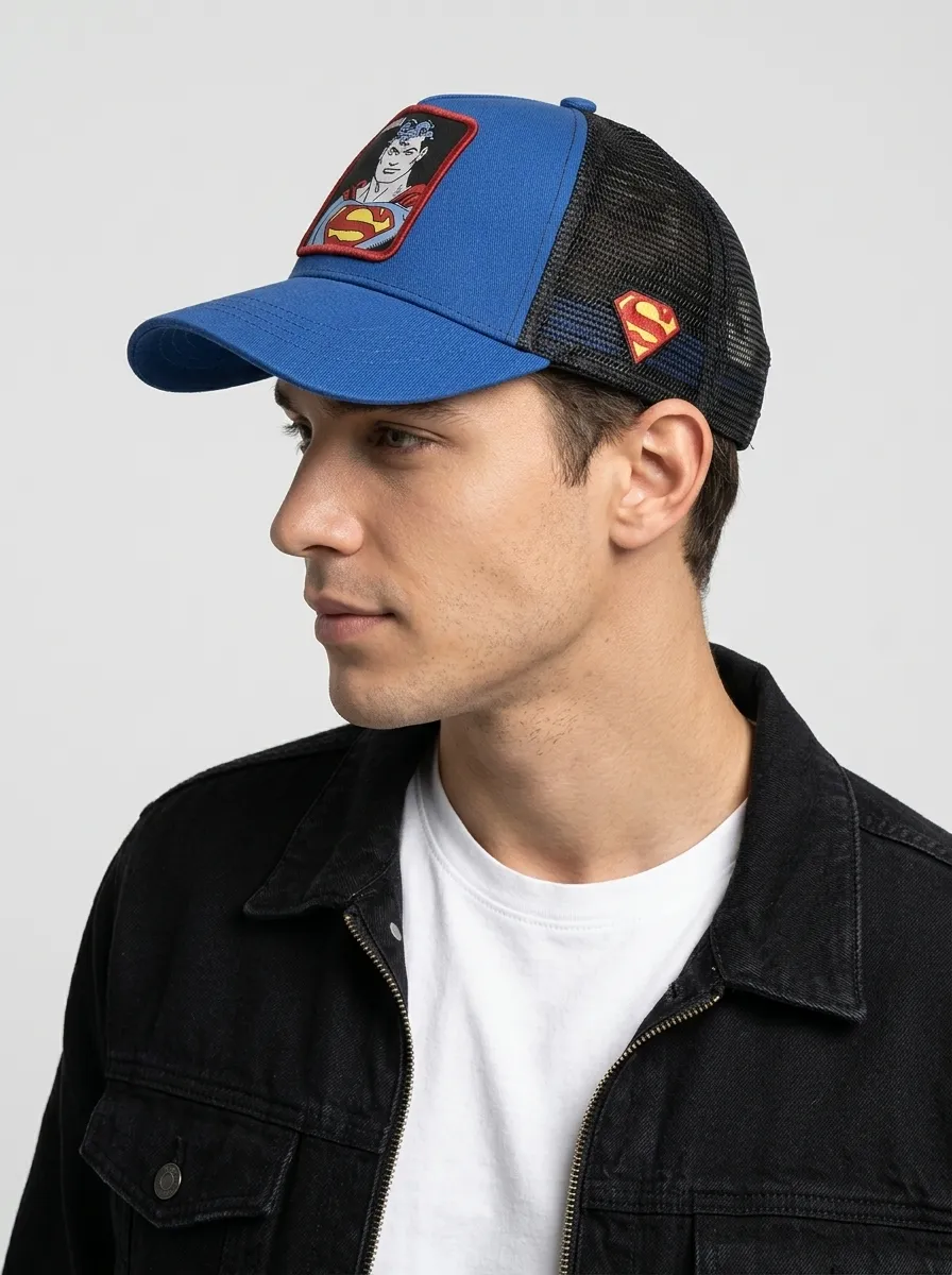 Casquette TAFAN, SUPERMAN BLEU