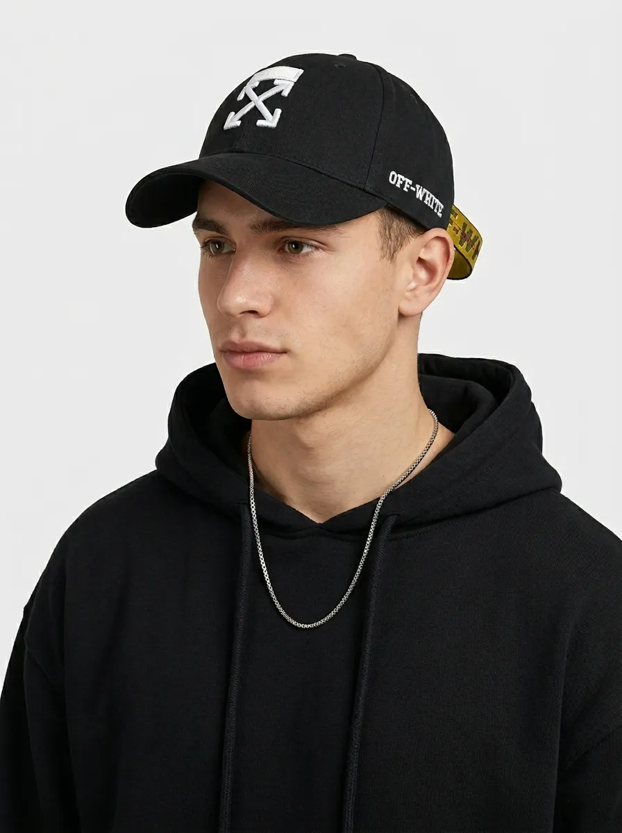 Casquette LOULO, Noir & Blanc