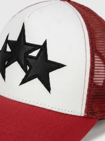 Casquette Prince, Rouge