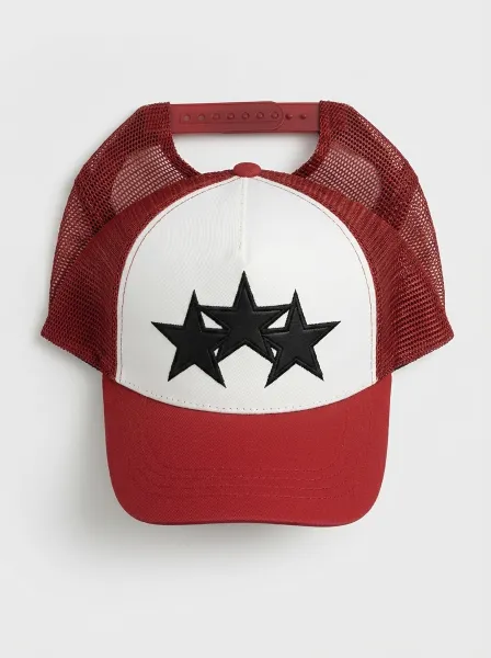 Casquette Prince, Rouge