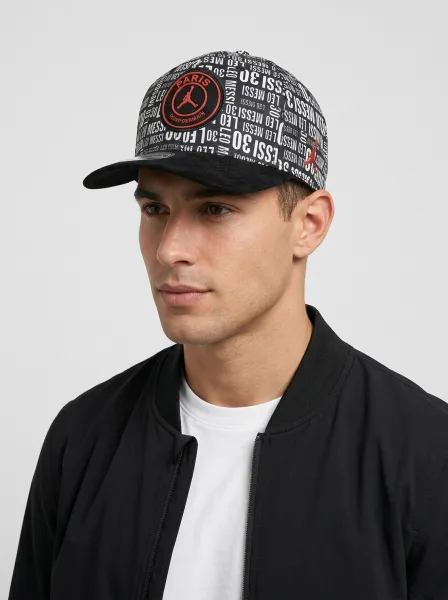 Casquette AHLA, Rouge & Noir