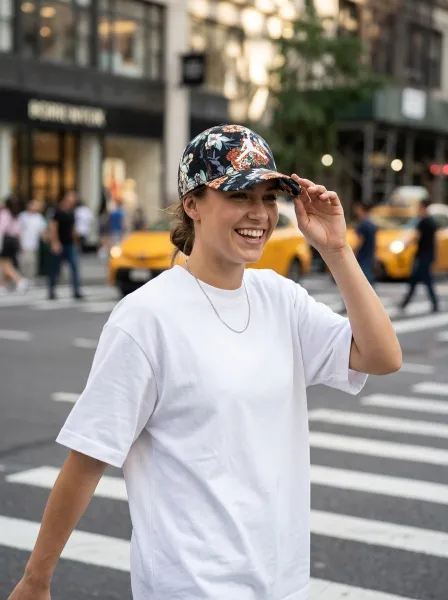 Casquette NOJOUD, Blanc