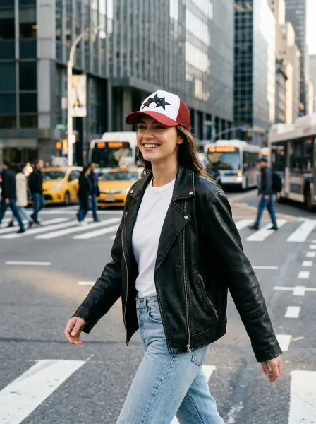 Casquette Prince, Rouge