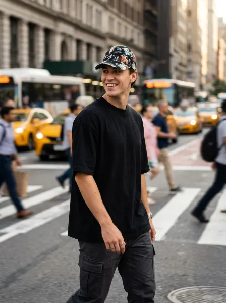 Casquette NOJOUD, Noir