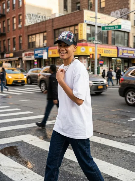 Casquette ANAS, Blanc