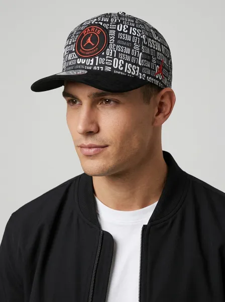 Casquette AHLA, Rouge & Noir