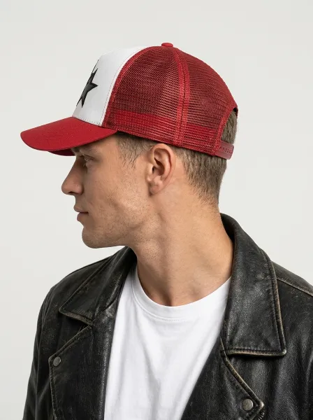 Casquette Prince, Rouge