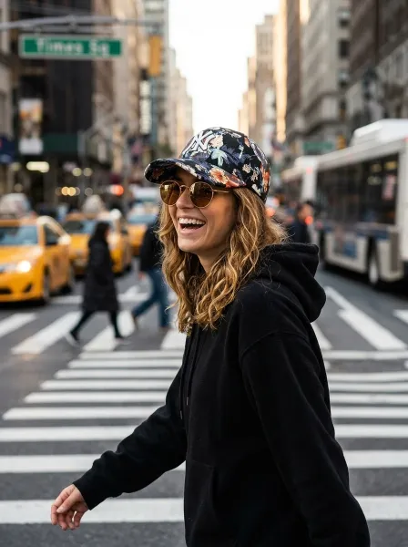 Casquette FATMA, Blanc
