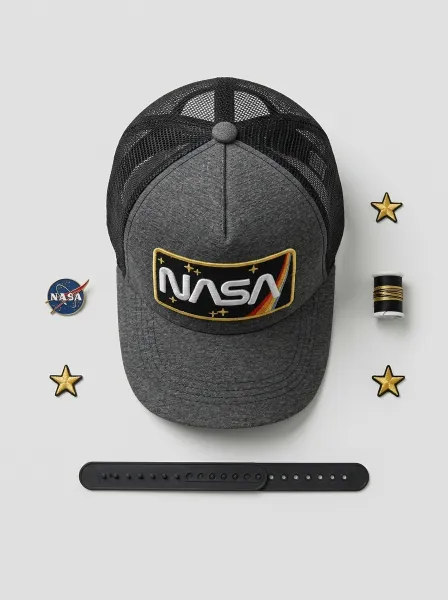 Casquette ALIIH, Gris Fonce