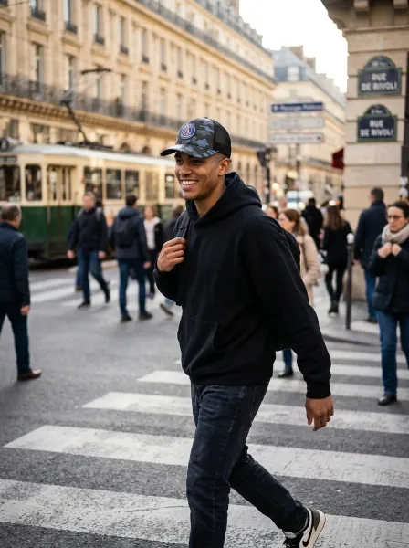 Casquette MANQA, Bleu