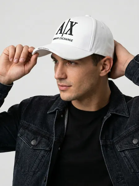 Casquette RAHIM, Blanc