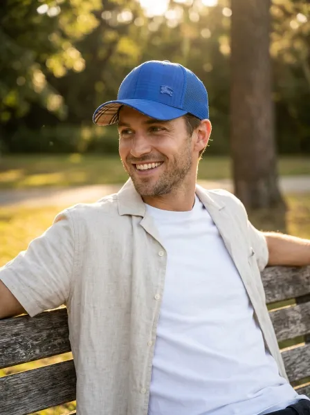 Casquette MICRO, Bleu