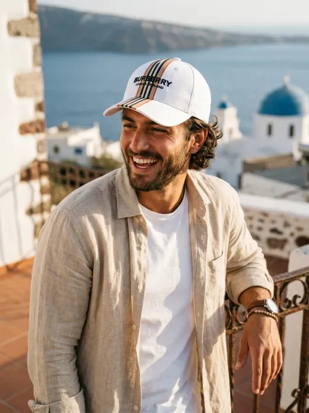 Casquette SAMIA, Blanc