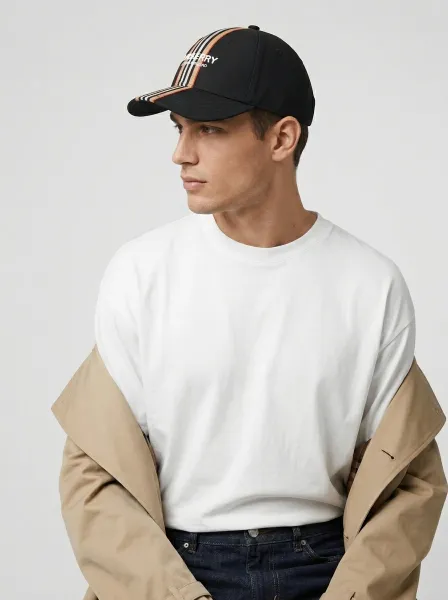 Casquette SAMIA, Noir