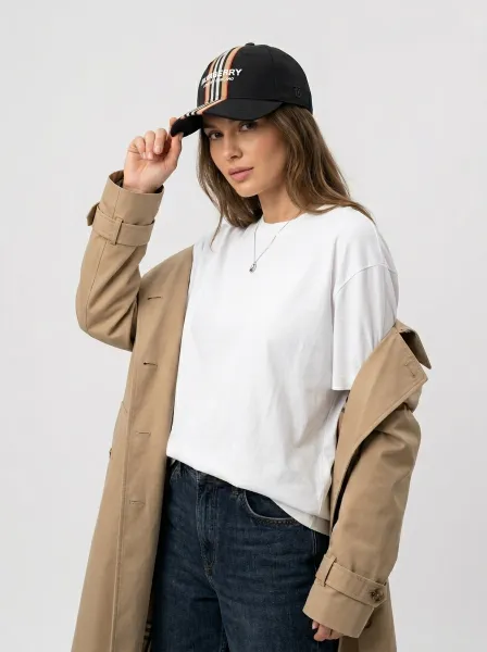 Casquette SAMIA, Noir