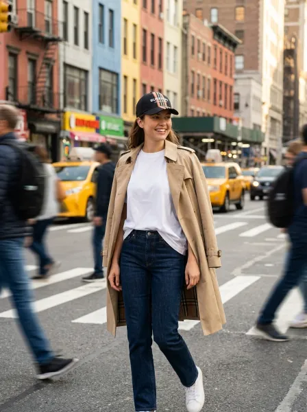 Casquette SAMIA, Noir