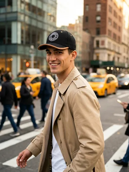 Casquette KADIR, Noir