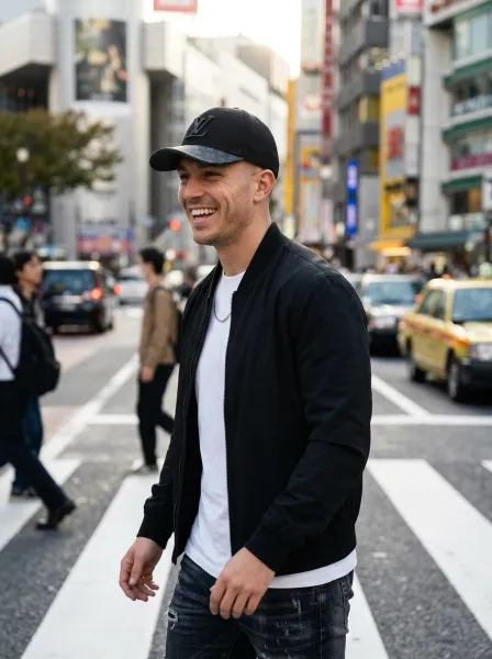 Casquette NABIYIN, Noir