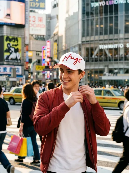 Casquette FAN, Blanc