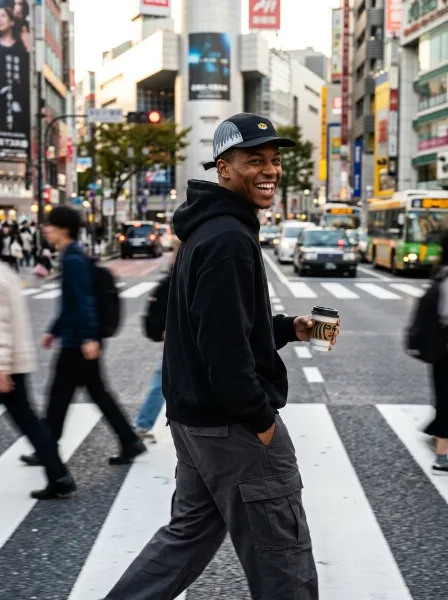 Casquette ATRAB, Noir & Blanc